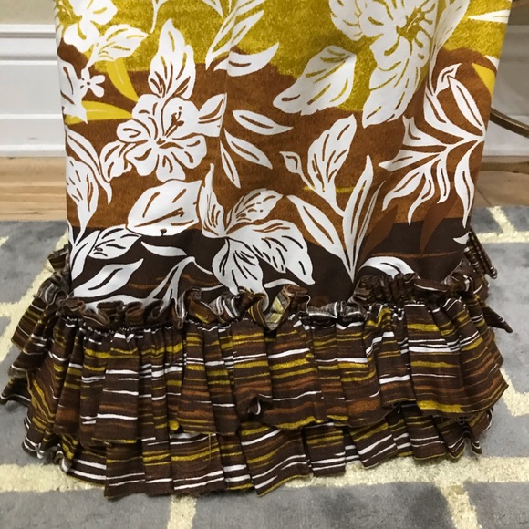 Anthropologie Monsoon Herald Ruffle Hem Dress - Picture 3 of 6